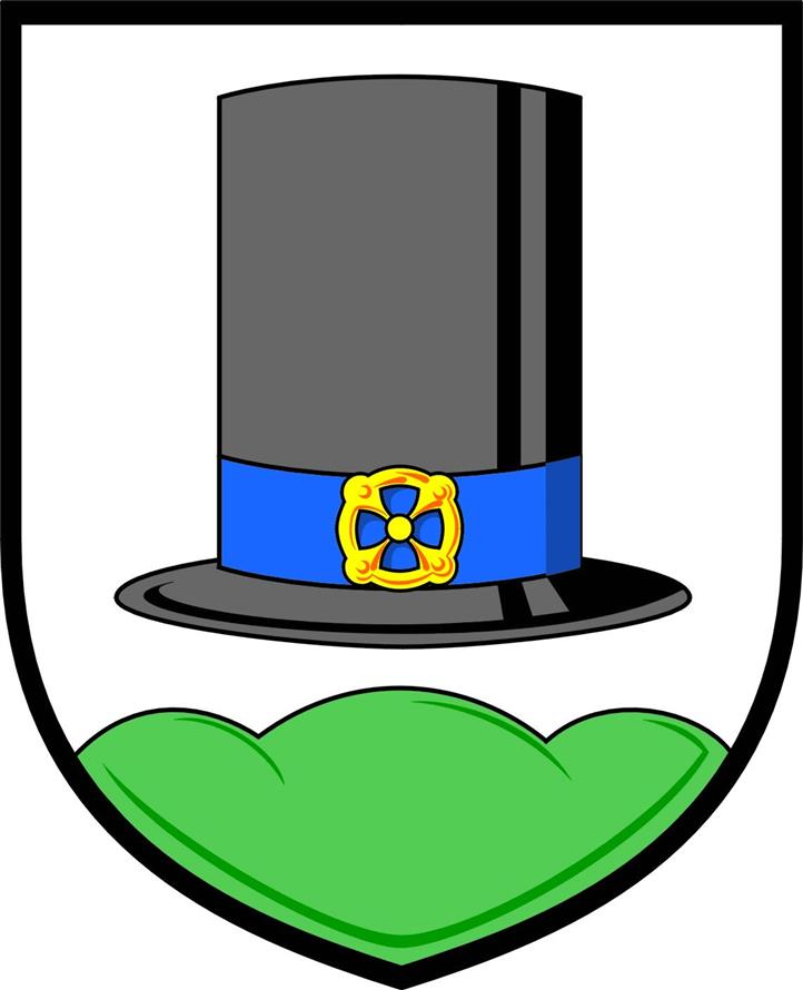 Znak města Vala&scaron;sk&eacute; Klobouky